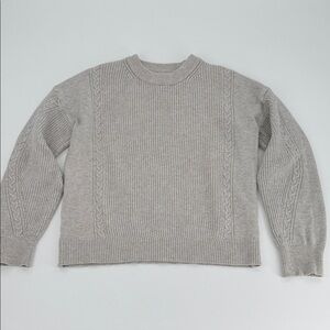 Maurices Soft Oatmeal Crew Neck Sweater